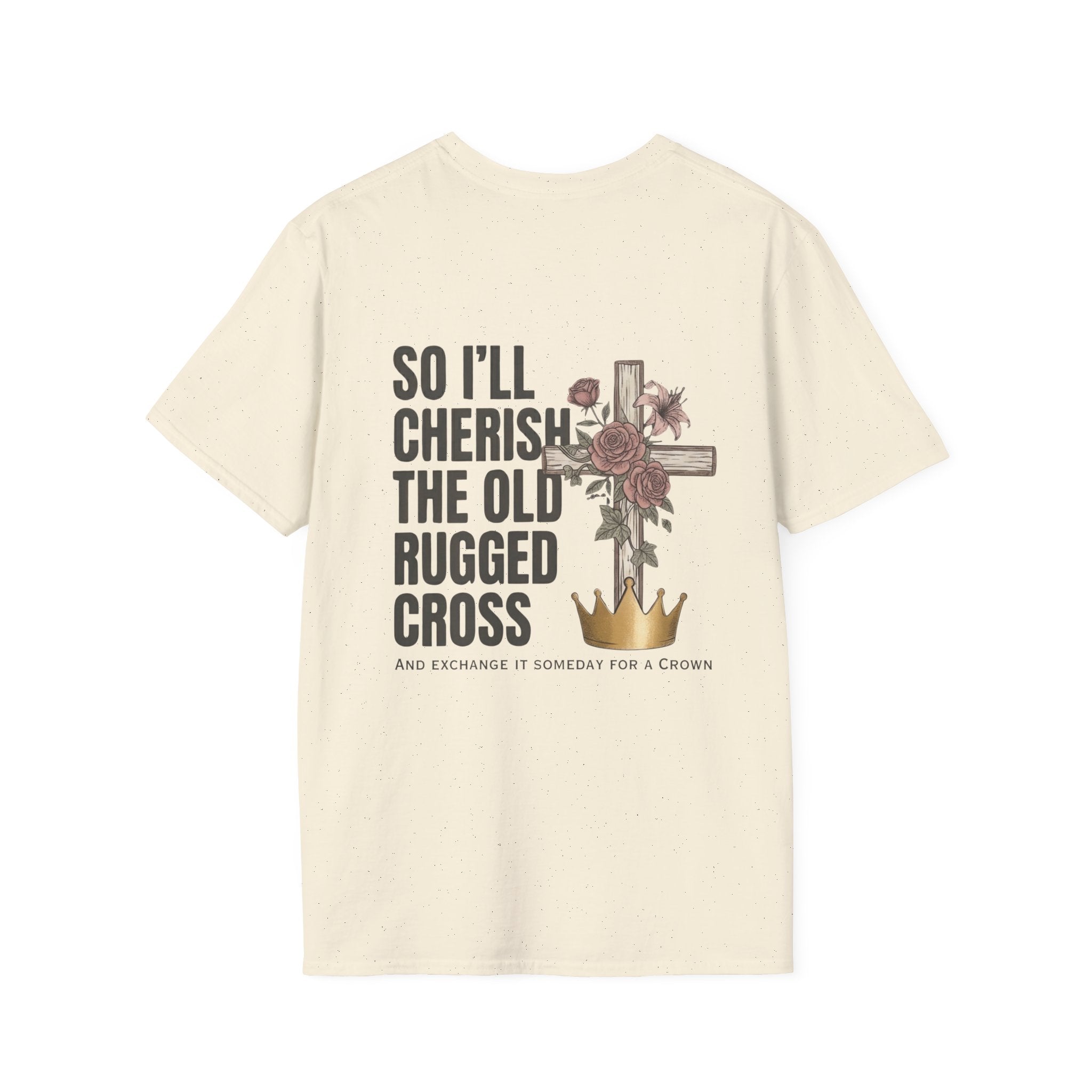 Old Rugged Crows T-Shirt — Floral Christian Faith Tee