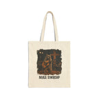 Made to Worship Cotton Tote Bag — Christian Music Guitar Worshipper Canvas Tote
