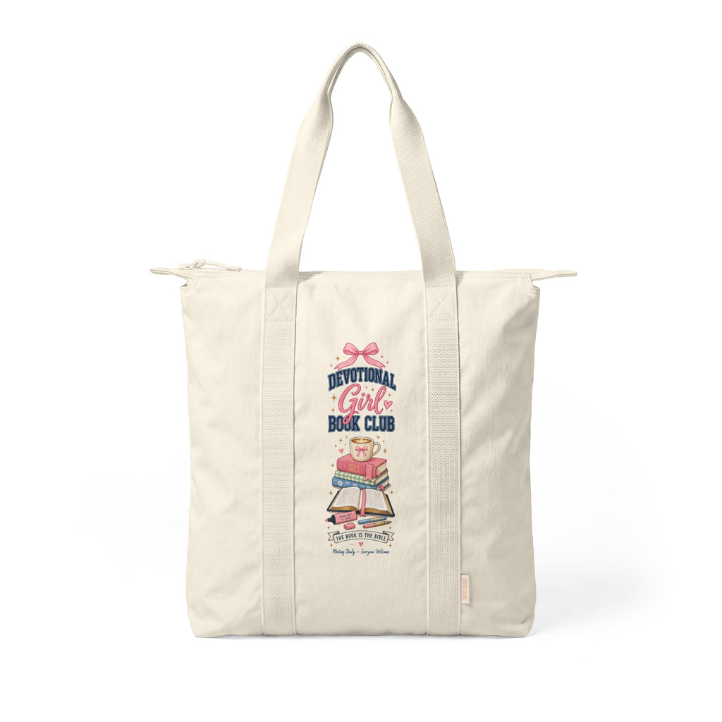 Devotional Girl Book Club Bible Study Tote Carry-All Tote Bag