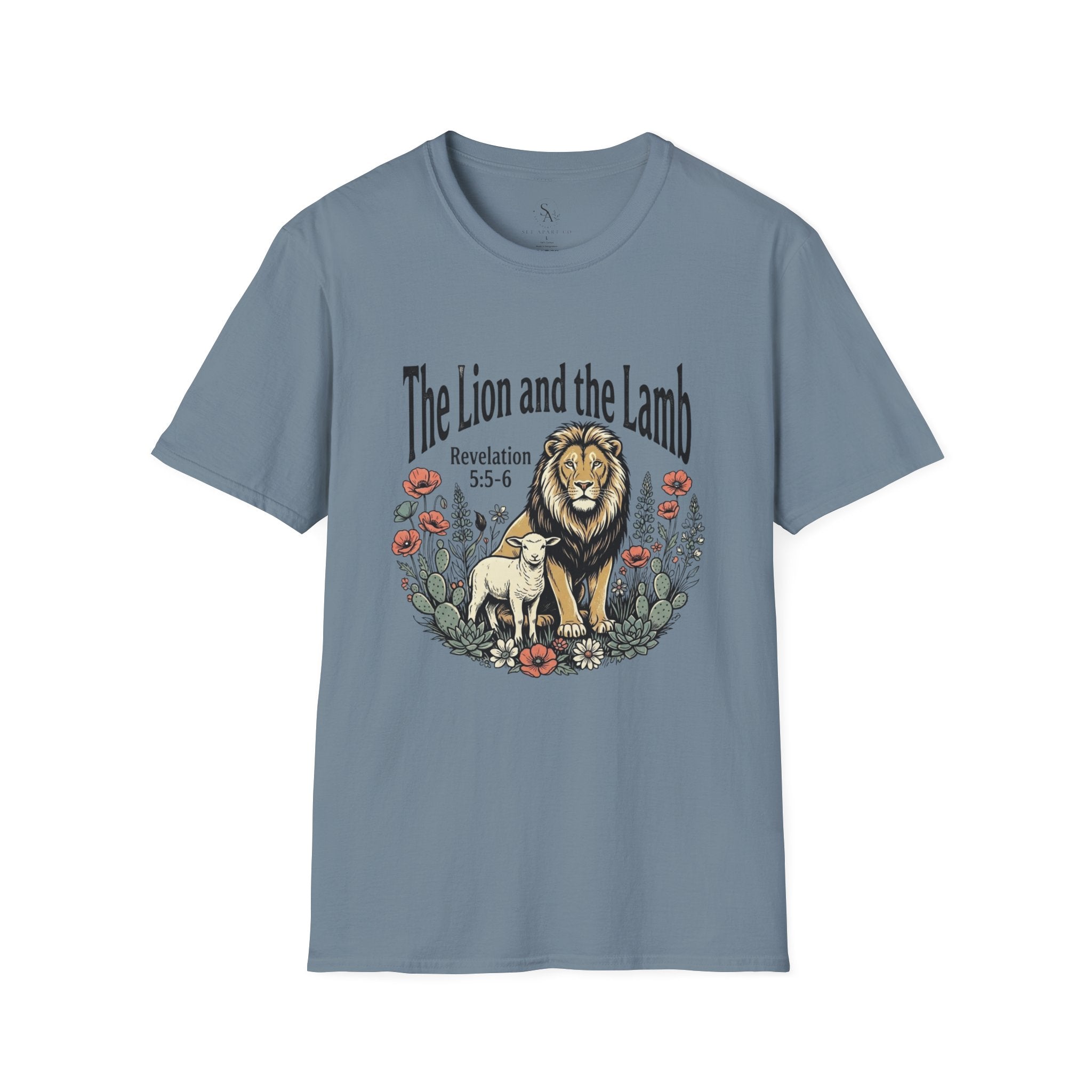 The Lion and the Lamb T-Shirt — Revelation 5:5-6 Faith Tee