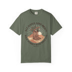 Faithful Cowgirl T-Shirt — “Act Justly, Love Mercy” Micah 6:8 Christian Tee